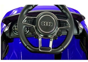 Vaikiškas vienvietis elektromobilis Audi R8 Spyder, mėlynas kaina ir informacija | Elektromobiliai vaikams | pigu.lt