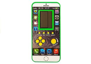 Электронная игра "Тетрис Iphone", зеленый цена и информация | Развивающие игрушки | pigu.lt