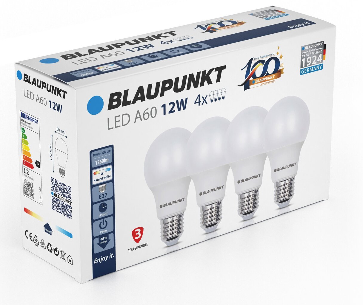 Blaupunkt led lempa kaina ir informacija | Elektros lemputės | pigu.lt