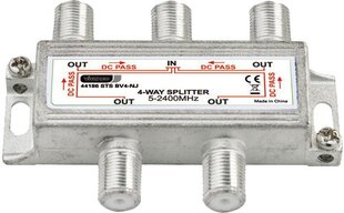 Распределитель кабеля Vivanco SAT (44186) цена и информация | Кабели и провода | pigu.lt