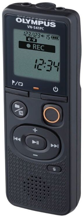 OM System garso įrašymo įrenginys VN-541PC, juodas цена и информация | Diktofonai | pigu.lt
