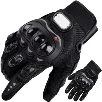 Мотоциклетные перчатки Trizand, черные цена и информация | Мото перчатки, защита | pigu.lt