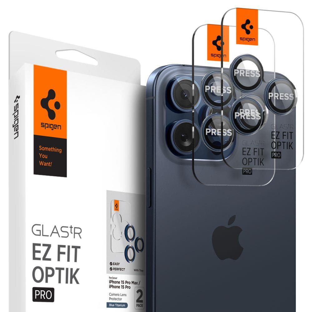 Spigen Optik.tR EZ Fit Camera Protector цена и информация | Apsauginės plėvelės telefonams | pigu.lt