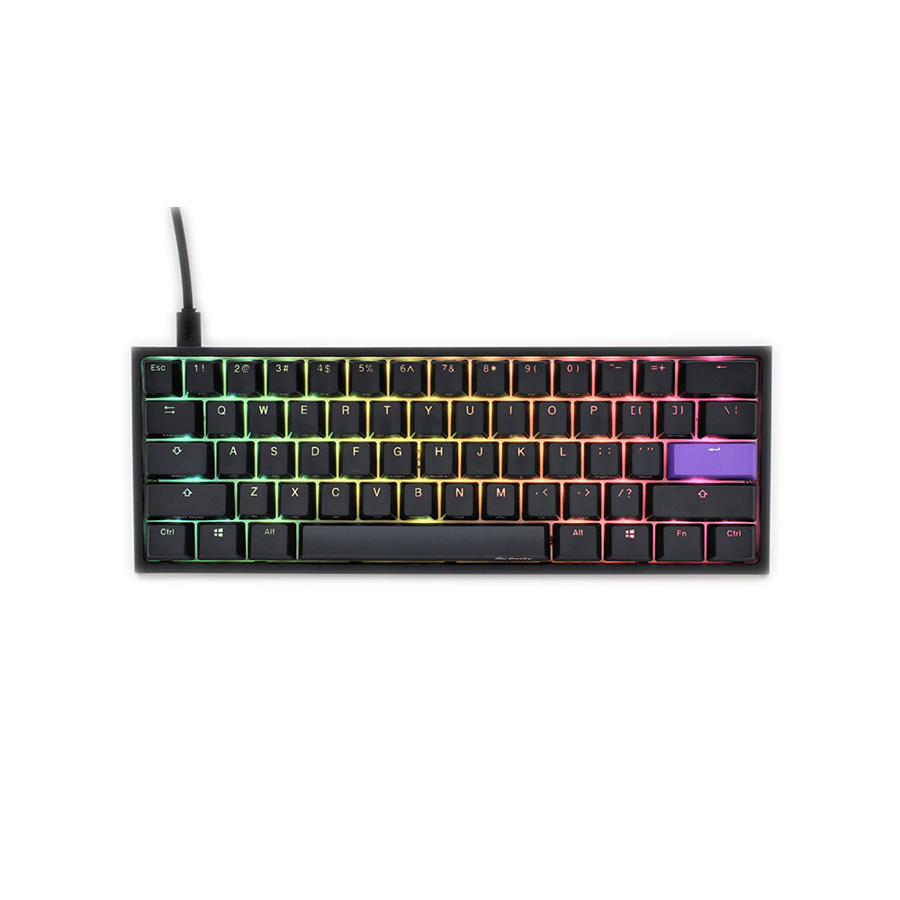 Ducky One 2 Mini RGB MX-Red kaina ir informacija | Klaviatūros | pigu.lt