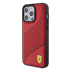 Mercedes MEHMP15X23RHSK iPhone 15 Pro Max 6.7" czarny|black hardcase Stripes Pattern Leather MagSafe цена и информация | Чехлы для телефонов | pigu.lt