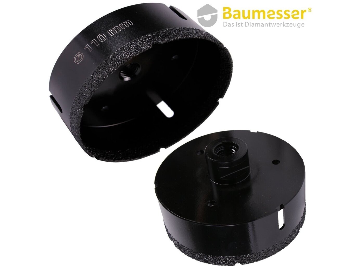 110 mm Grąžtas plytelėms Baumesser 1 vnt kaina ir informacija | Mechaniniai įrankiai | pigu.lt