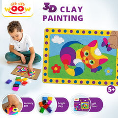 Kūrybinis rinkinys 3D piešimas plastelinu Katinas KidsDo kaina ir informacija | Lavinamieji žaislai | pigu.lt