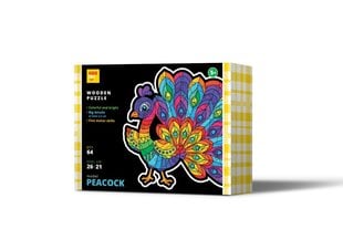 Medinė dėlionė Povas KidsDo, 64 d. kaina ir informacija | Dėlionės (puzzle) | pigu.lt