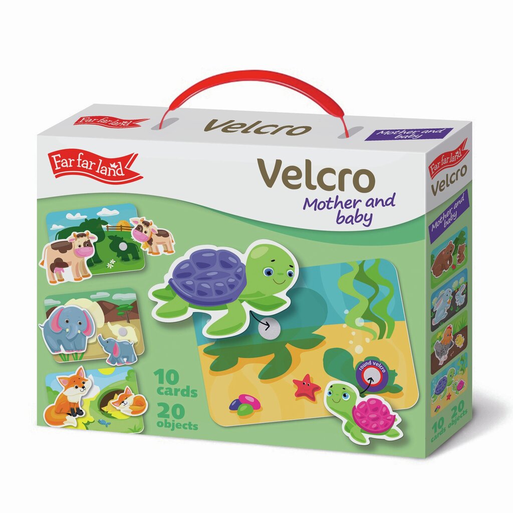 Žaidimas Velcro Far far Land Mama ir kūdikis цена и информация | Lavinamieji žaislai | pigu.lt