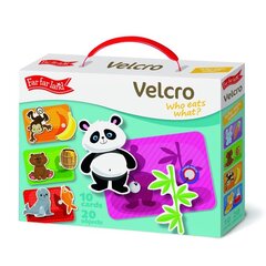 Velcro игра на липучке - Кто это ест? цена и информация | Развивающие игрушки | pigu.lt