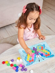 Мозаика - Утка, 107 шт. цена и информация | Развивающие игрушки | pigu.lt