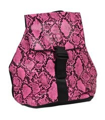 Дизайнерский рюкзак ЭКО, кожа змеи NEON цена и информация | Женские сумки | pigu.lt