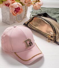 Moteriška beisbolo kepurė, rožinė kaina ir informacija | Kepurės moterims | pigu.lt