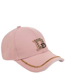 Moteriška beisbolo kepurė, rožinė kaina ir informacija | Kepurės moterims | pigu.lt