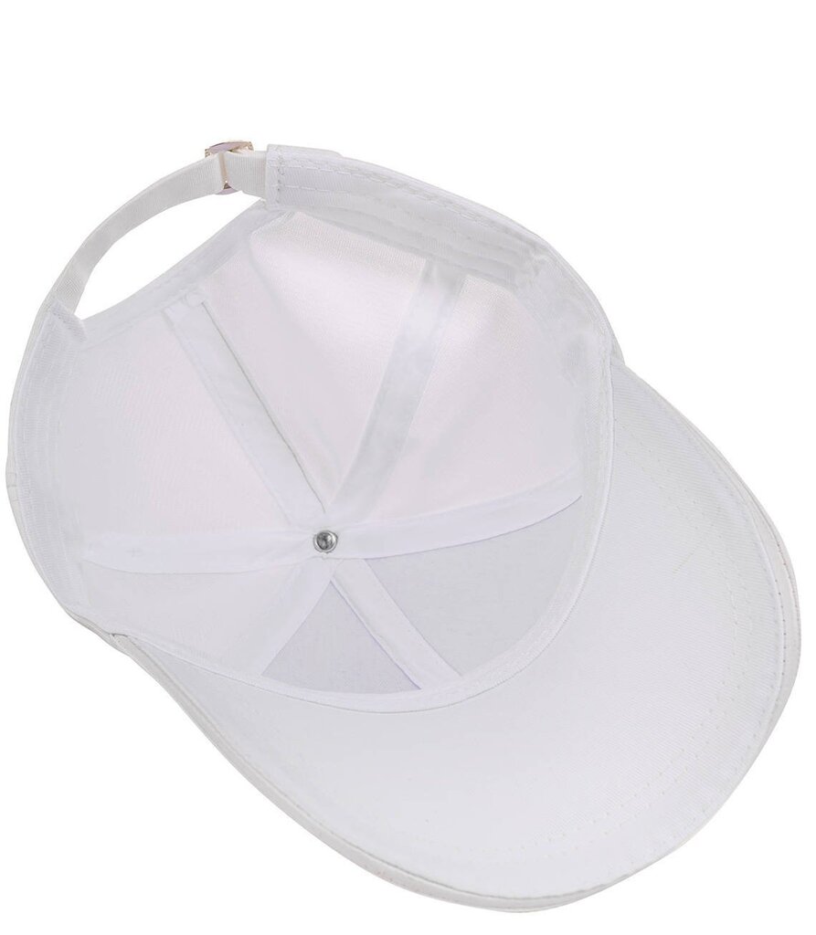 Moteriška beisbolo kepurė, balta kaina ir informacija | Kepurės moterims | pigu.lt