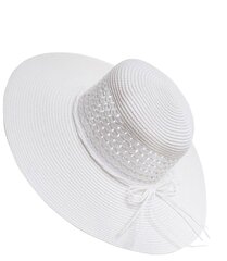 Moteriška skrybelė, balta kaina ir informacija | Kepurės moterims | pigu.lt