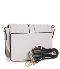 Светло-серая сумочка со съемным ремешком и текстурой. цена и информация | Женские сумки | pigu.lt