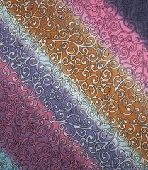 Красивый весенний красочный шарф омбре цена и информация | Женские шарфы, платки | pigu.lt