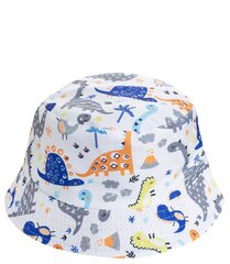 Kepurė nuo saulės berniukams, balta цена и информация | Шапки, перчатки, шарфы для мальчиков | pigu.lt