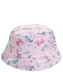 Детская двухсторонняя летняя шапка. цена и информация | Шапки, перчатки, шарфы для девочек | pigu.lt