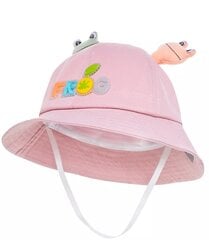 Kepurė nuo saulės mergaitėms, rožinė kaina ir informacija | Kepurės, pirštinės, šalikai mergaitėms | pigu.lt