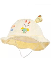 Kepurė nuo saulės mergaitėms, geltona kaina ir informacija | Kepurės, pirštinės, šalikai mergaitėms | pigu.lt