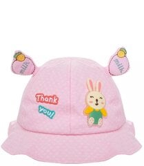 Детская шапочка на резинке ЗАЯЧИК. цена и информация | Шапки, перчатки, шарфы для девочек | pigu.lt