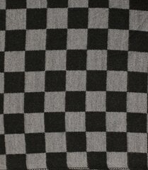 Moteriška languota skara, juoda, pilka цена и информация | Женские шарфы, платки | pigu.lt