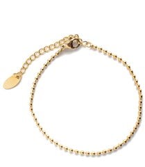 Золотой браслет из маленьких шариков. цена и информация | Женские браслеты | pigu.lt
