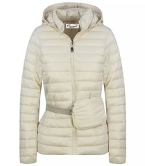 Короткая стеганая куртка-переходник с мешочком цена и информация | Женские куртки | pigu.lt