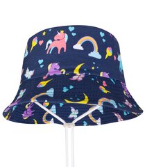 BUCKET HAT шапка с детским принтом цена и информация | Шапки, перчатки, шарфы для девочек | pigu.lt