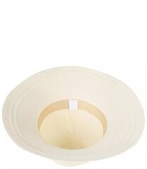Женская соломенная шляпа с полосками по полям. цена и информация | Женские шапки | pigu.lt