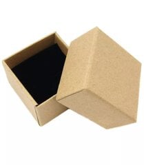 Dekoratyvinė papuošalų dėžutė, ruda цена и информация | Товары для упаковки подарков | pigu.lt