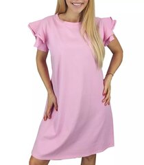 Suknelė moterims 15286, rožinė kaina ir informacija | Suknelės | pigu.lt
