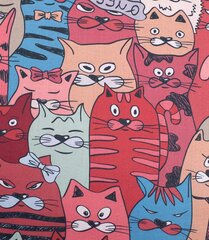 Universali skara su katėmis цена и информация | Женские шарфы, платки | pigu.lt