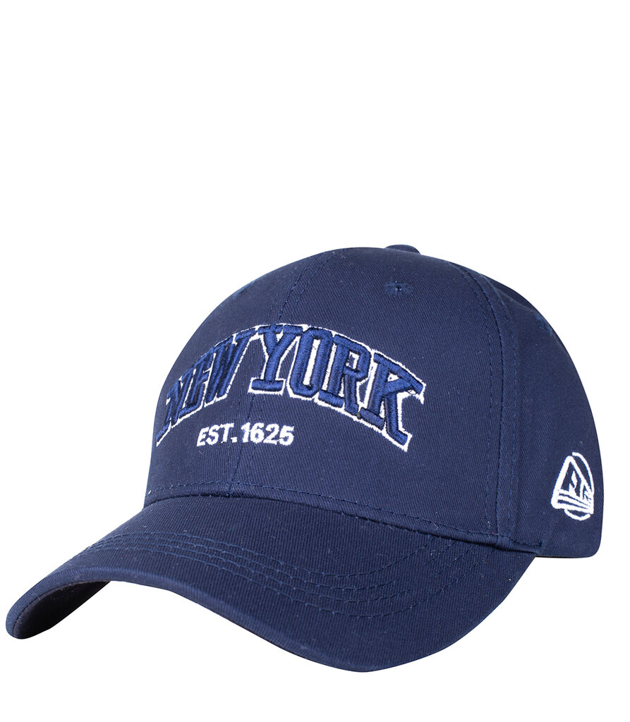 Universali beisbolo kepurė su užrašu New York, mėlyna цена и информация | Kepurės moterims | pigu.lt