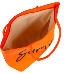 Moteriškas paplūdimio krepšys summer, oranžinė kaina ir informacija | Moteriškos rankinės | pigu.lt
