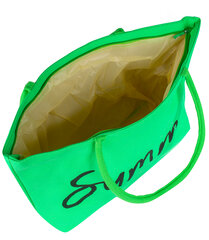 Moteriškas paplūdimio krepšys summer, žalia цена и информация | Женская сумка Bugatti | pigu.lt