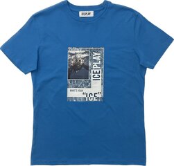 Marškinėliai vyrams Ice Play, mėlyni цена и информация | Мужские футболки | pigu.lt