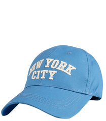 Universali beisbolo kepurė, su užrašu New York city, mėlyna цена и информация | Женские шапки | pigu.lt