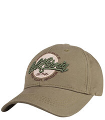 Universali beisbolo kepurė, su užrašu California, žalia kaina ir informacija | Kepurės moterims | pigu.lt