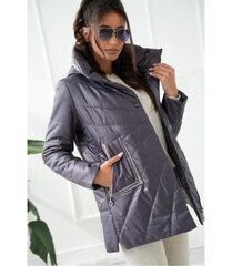 Женская переходная теплая куртка Elegant Hood На осень MAGDA цена и информация | Женские куртки | pigu.lt