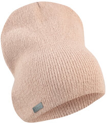 Moteriška šilta kepurė, smėlinė kaina ir informacija | Kepurės moterims | pigu.lt