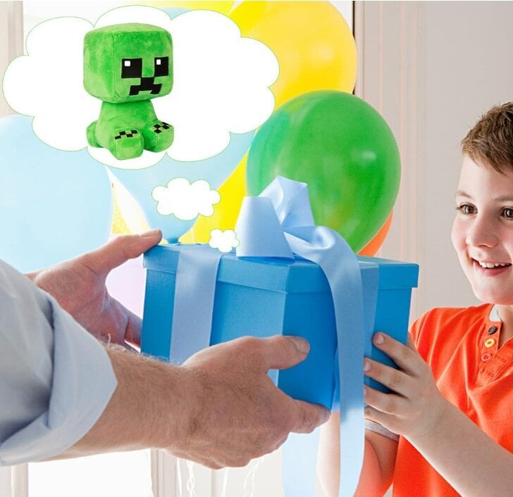Pliušinis žaislas HappyJoe Minecraft, 26cm цена и информация | Minkšti (pliušiniai) žaislai | pigu.lt
