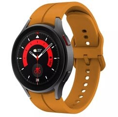 Ремешок для часов Samsung Galaxy Watch 5 Pro, 45 мм / 40 мм / 44 мм, оранжевый цена и информация | Аксессуары для смарт-часов и браслетов | pigu.lt