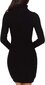 Suknelė moterims Viottiset, juoda kaina ir informacija | Suknelės | pigu.lt