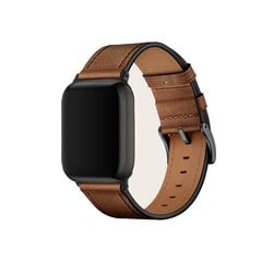 Браслет для Apple Watch 8 7 6, 42 мм / 44 мм / 45 мм / 49 мм, коричневый цена и информация | Аксессуары для смарт-часов и браслетов | pigu.lt