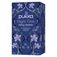 Arbata nakčiai Night Time Pukka, 20 vnt. kaina ir informacija | Arbatos ir vaistažolės | pigu.lt