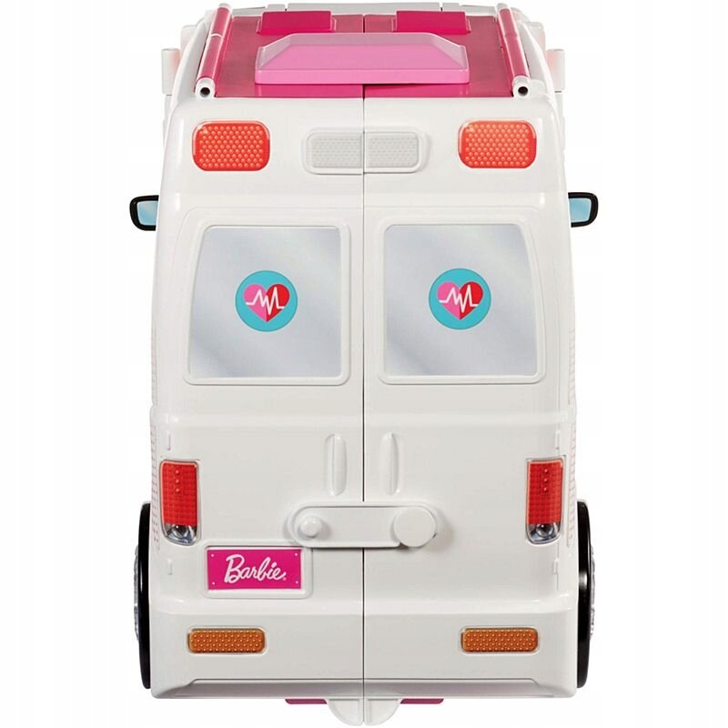 Greitosios pagalbos automobilis Barbie® Mobile Clinic 2in1 Frm19 kaina ir informacija | Žaislai mergaitėms | pigu.lt