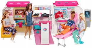 Greitosios pagalbos automobilis Barbie® Mobile Clinic 2in1 Frm19 цена и информация | Игрушки для девочек | pigu.lt